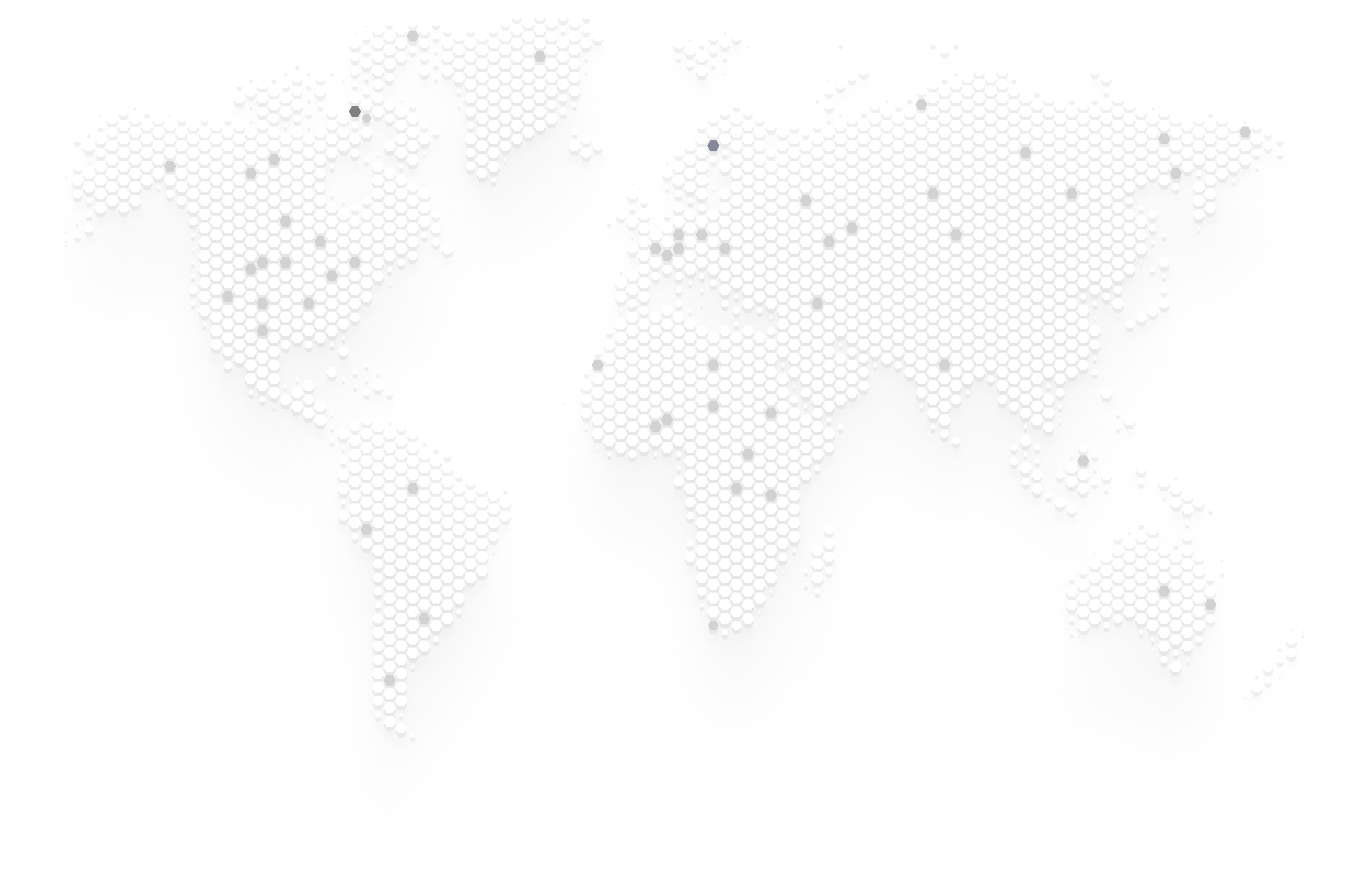 Global reach world map